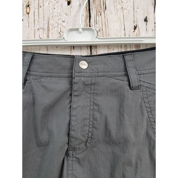 ALK Women's Small CQR Gray Flat Front Active Skort Skirt W Built In Shorts EUC - Picture 3 of 8